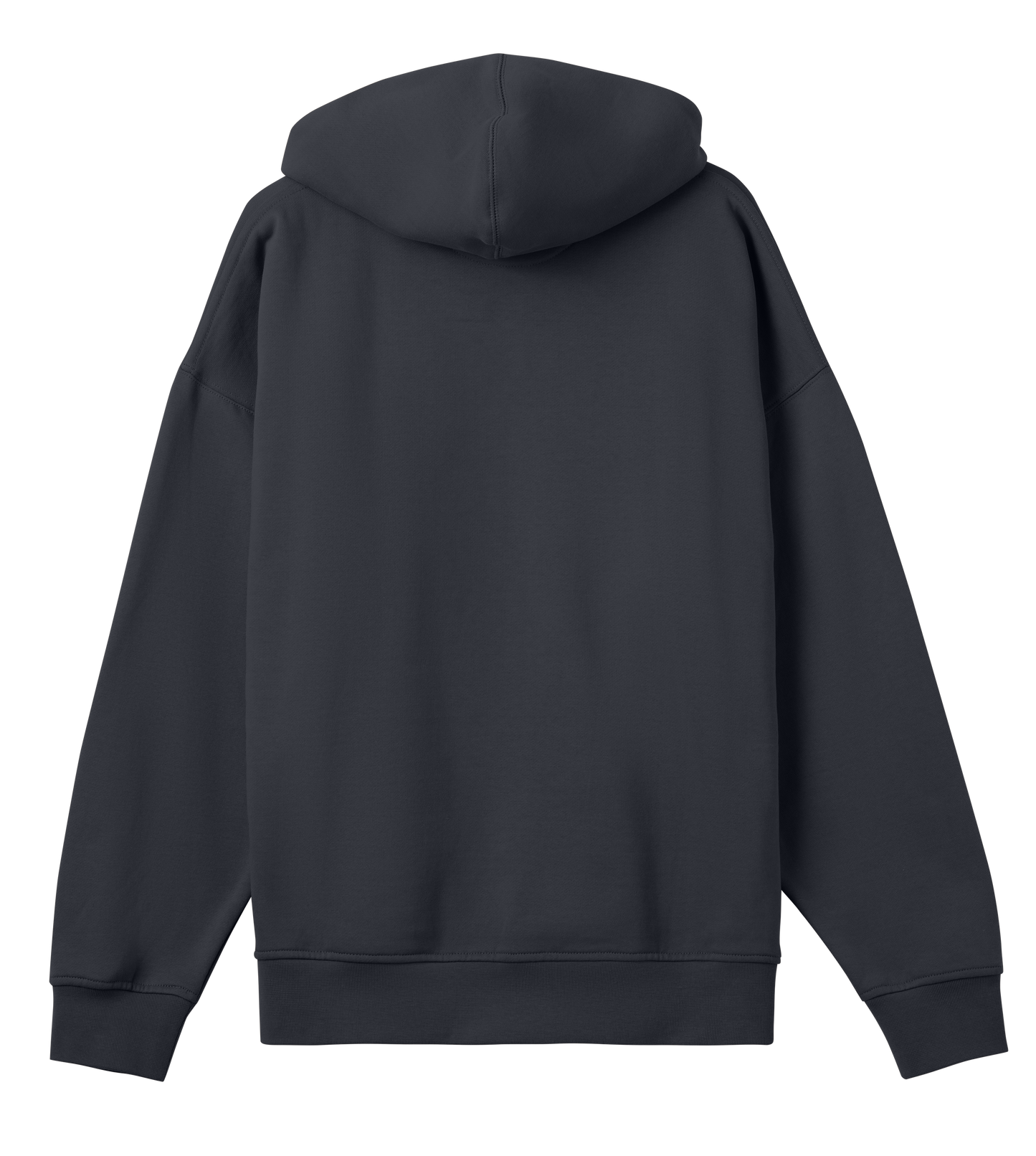 RAMMOR SIGNATURE HOODIE OFF-BLACK - Oversize Unisex Organic Cotton HOODIE