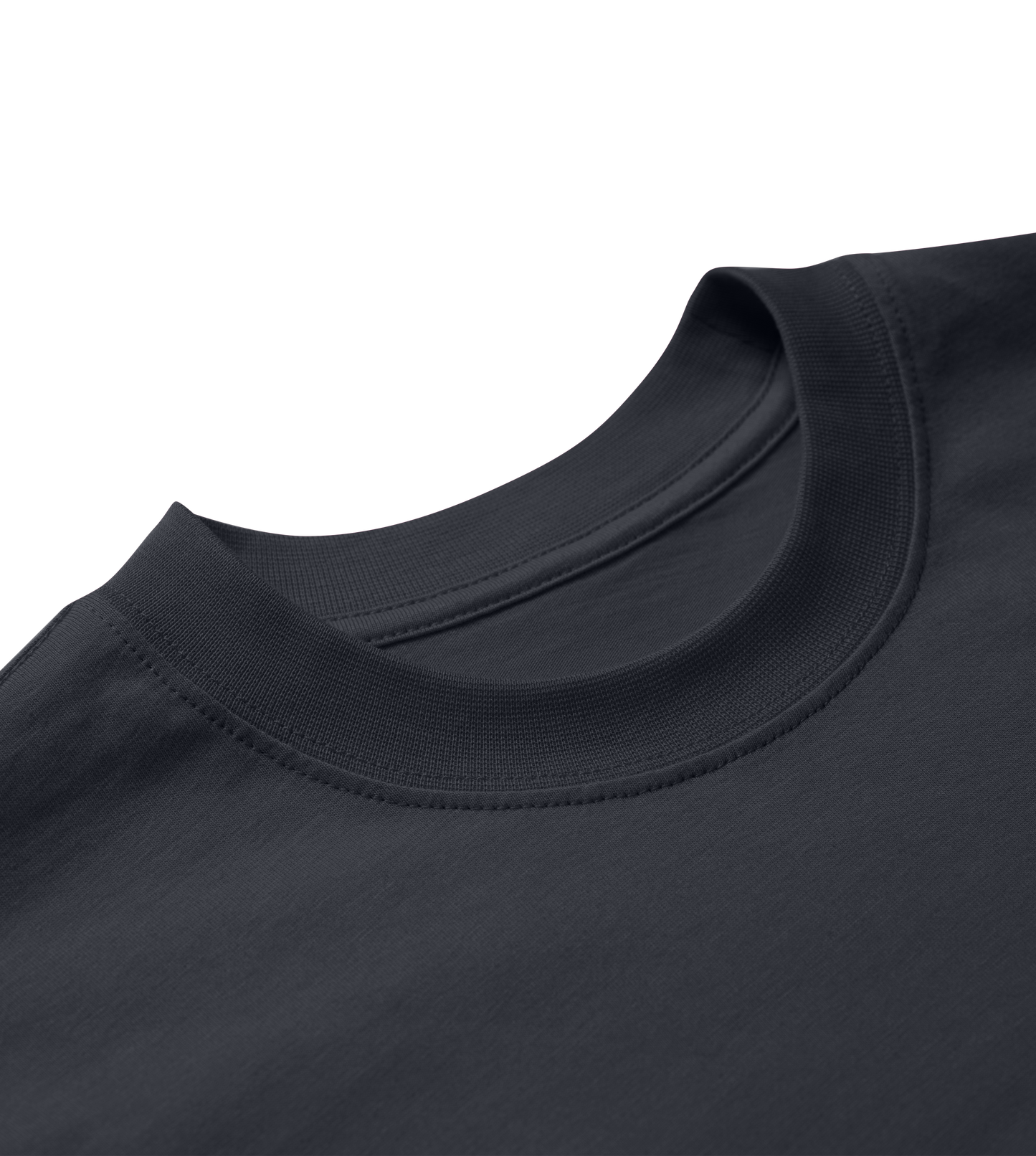 WAVY PALM TREE OFF-BLACK - Oversize Unisex Organic Cotton T-Shirt