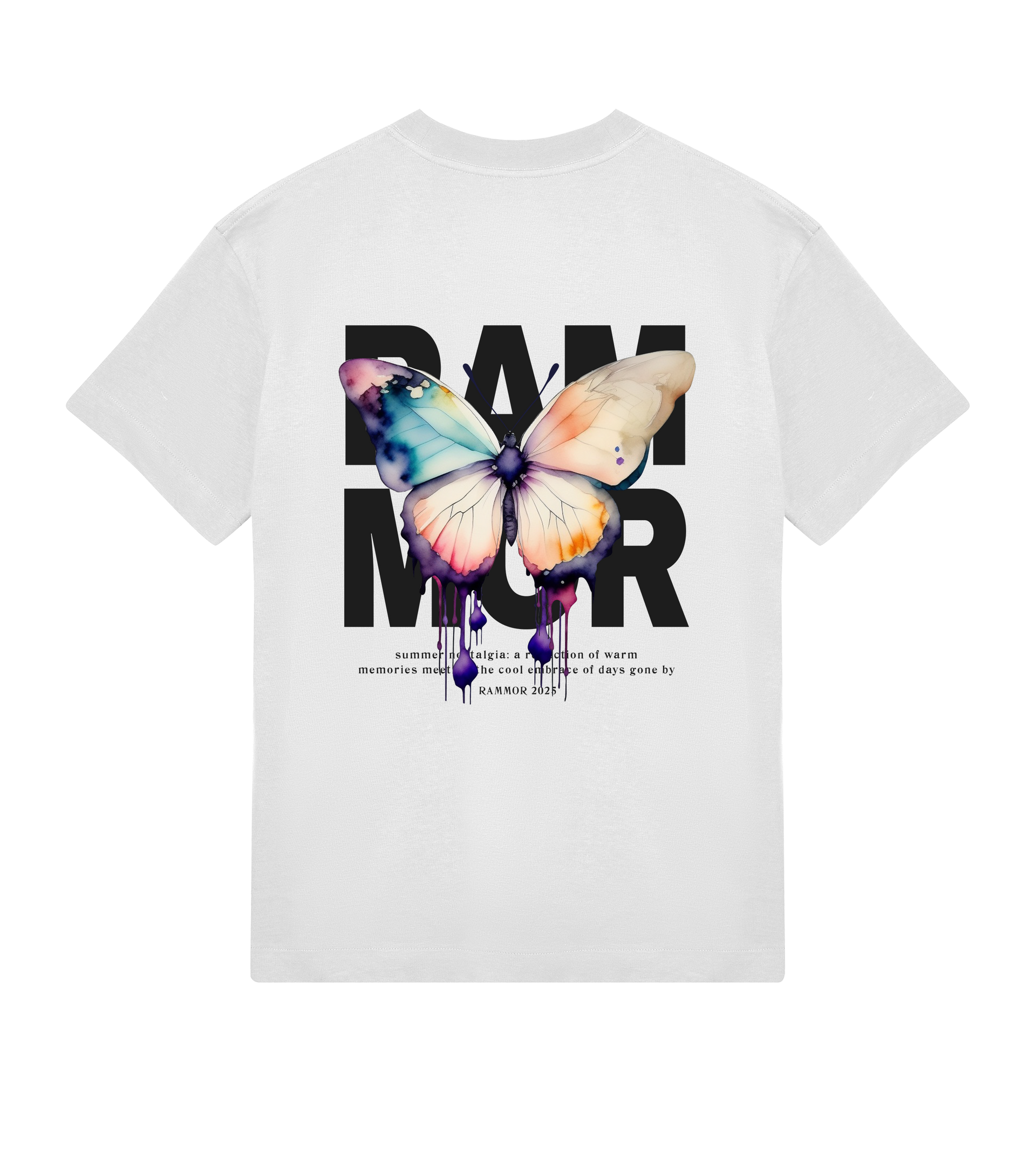 Tシャツ・カットソー MEDM 88rising Money Lucky back butterfly light unisexual Lucky Brand Butterfly Embroidered Cotton T-Shirt | Nordstrom