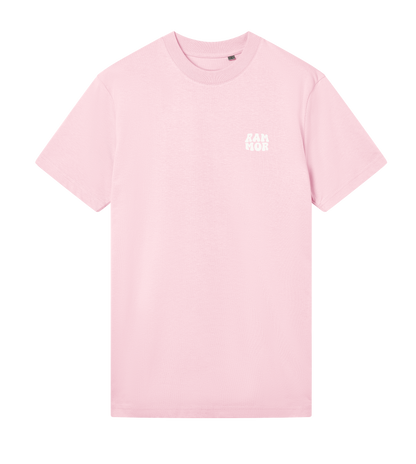 🌴 PARADISE RAMMOR T-SHIRT PINK // Regular Unisex Organic Cotton T-Shirt