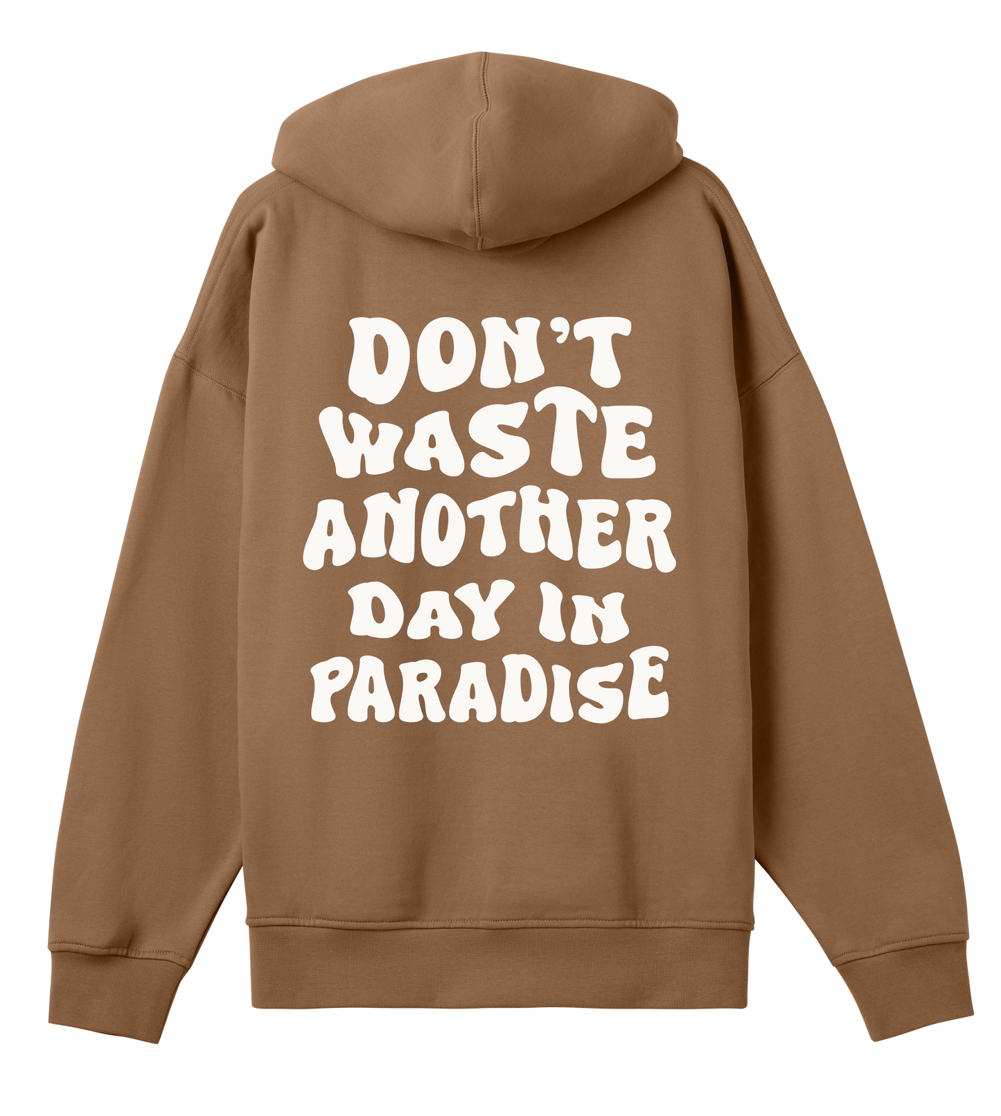 🌴 PARADISE RAMMOR HOODIE TOFFEE - Unisex Organic Cotton Boxy Hoodie