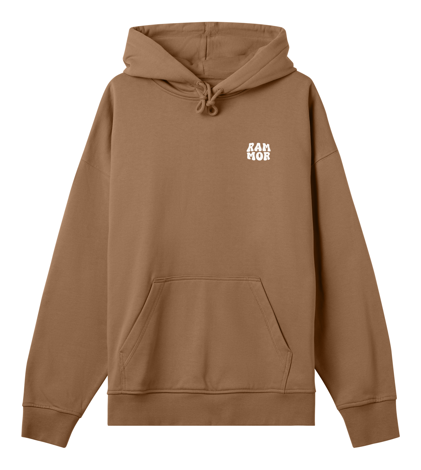 🌴 PARADISE RAMMOR HOODIE TOFFEE - Unisex Organic Cotton Boxy Hoodie