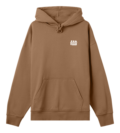 🌴 PARADISE RAMMOR HOODIE TOFFEE - Unisex Organic Cotton Boxy Hoodie