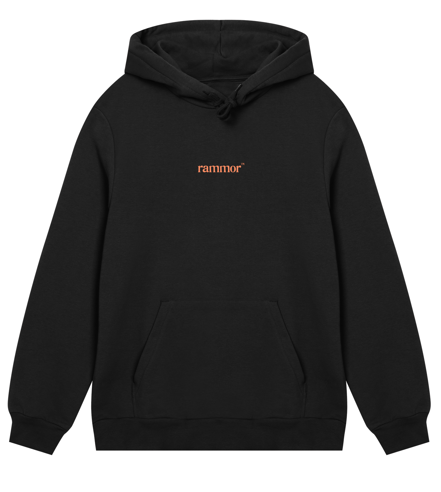 SUMMER NOSTALGIA RAMMOR HOODIE BLACK - Unisex Organic Cotton Hoodie