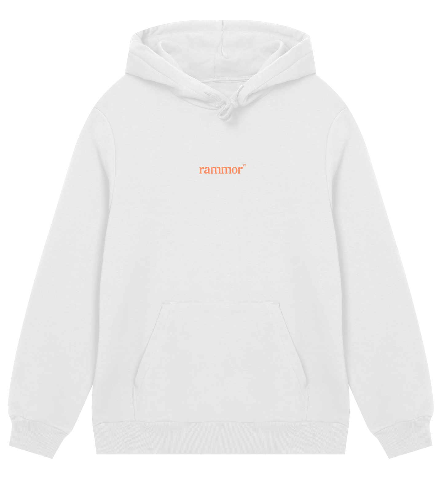 SUMMER NOSTALGIA RAMMOR HOODIE WHITE - Unisex Organic Cotton Hoodie