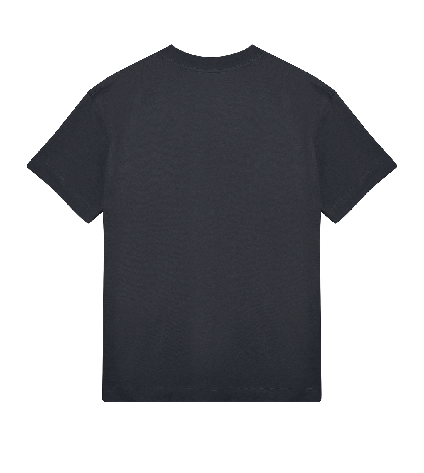 RAMMOR MINIMAL T-SHIRT OFF-BLACK - Oversize Unisex Organic Cotton T-Shirt