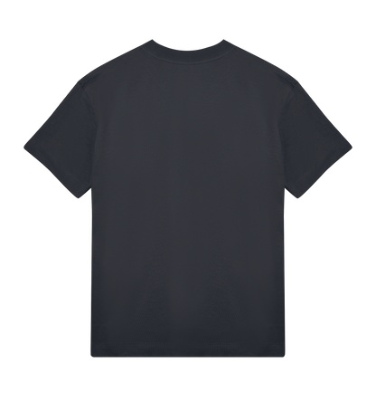 RAMMOR SIGNATURE T-SHIRT OFF-BLACK - Oversize Unisex Organic Cotton T-Shirt