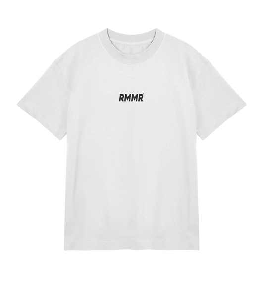 RMMR OFF-WHITE - Oversize Unisex Organic Cotton T-Shirt